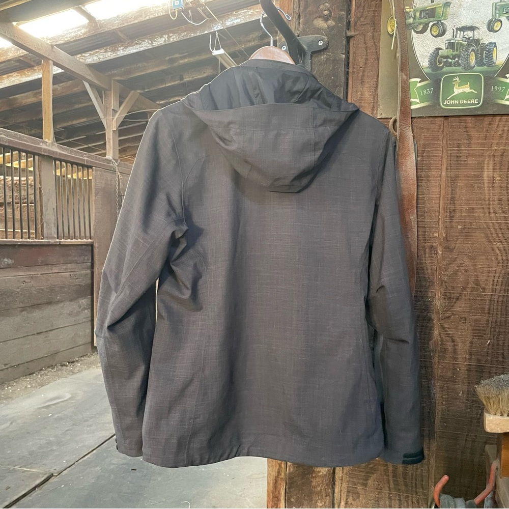 Riding Jacket Rain Coat Hooded Ladies Size S Water Repellent Waterproof - Picture 3 of 13
